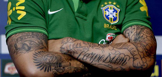 Tatouages sur les bras de Marcelo