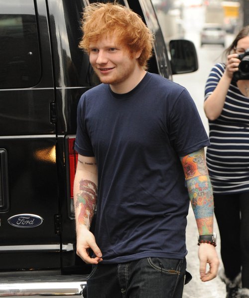 Les tatouages d'Ed Sheeran