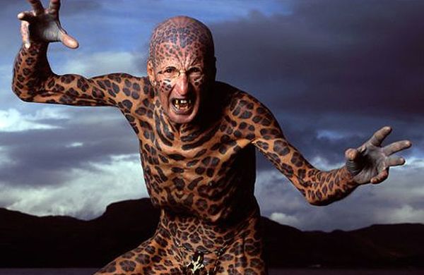 Tom Leppard, l'homme leopard